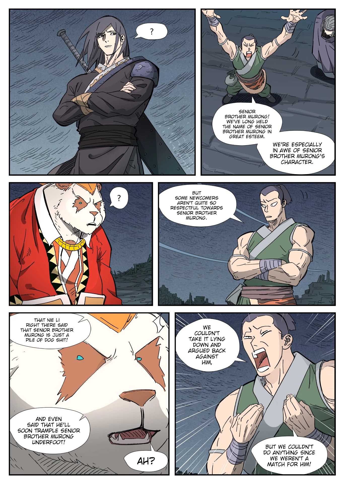 Tales of Demons and Gods Chapter 325.5 page 2 - Chapter 325.5: MuRong Yu (Part 2)