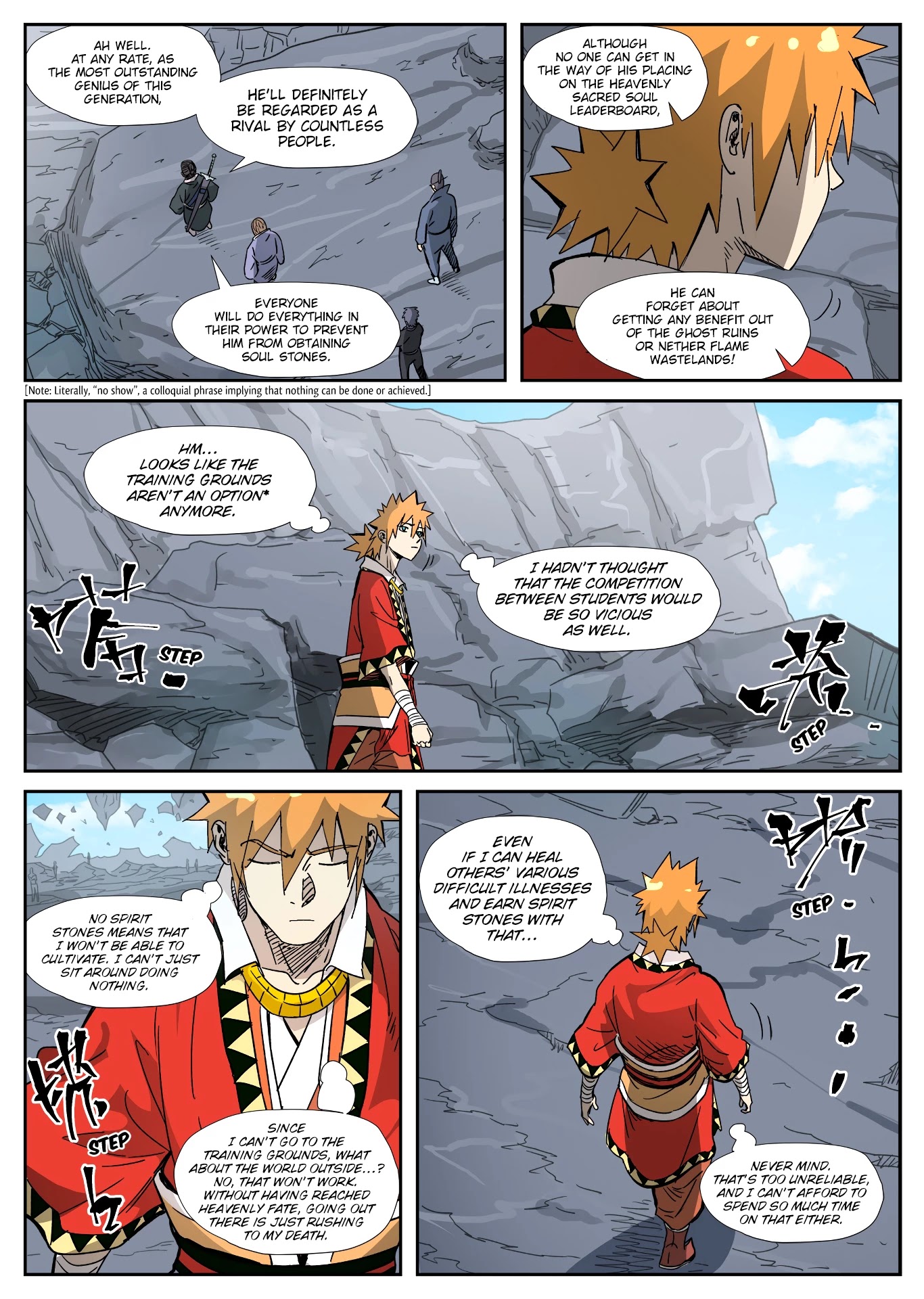 Tales of Demons and Gods Chapter 326.5 page 6 - Chapter 326.5: Giving The Slip (Part 2)