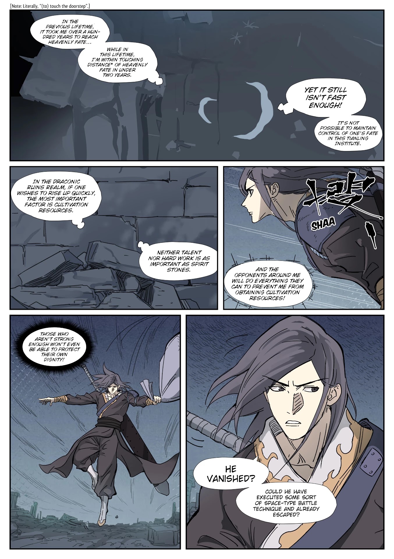 Tales of Demons and Gods Chapter 326 page 5 - Chapter 326: Giving The Slip (Fixed)