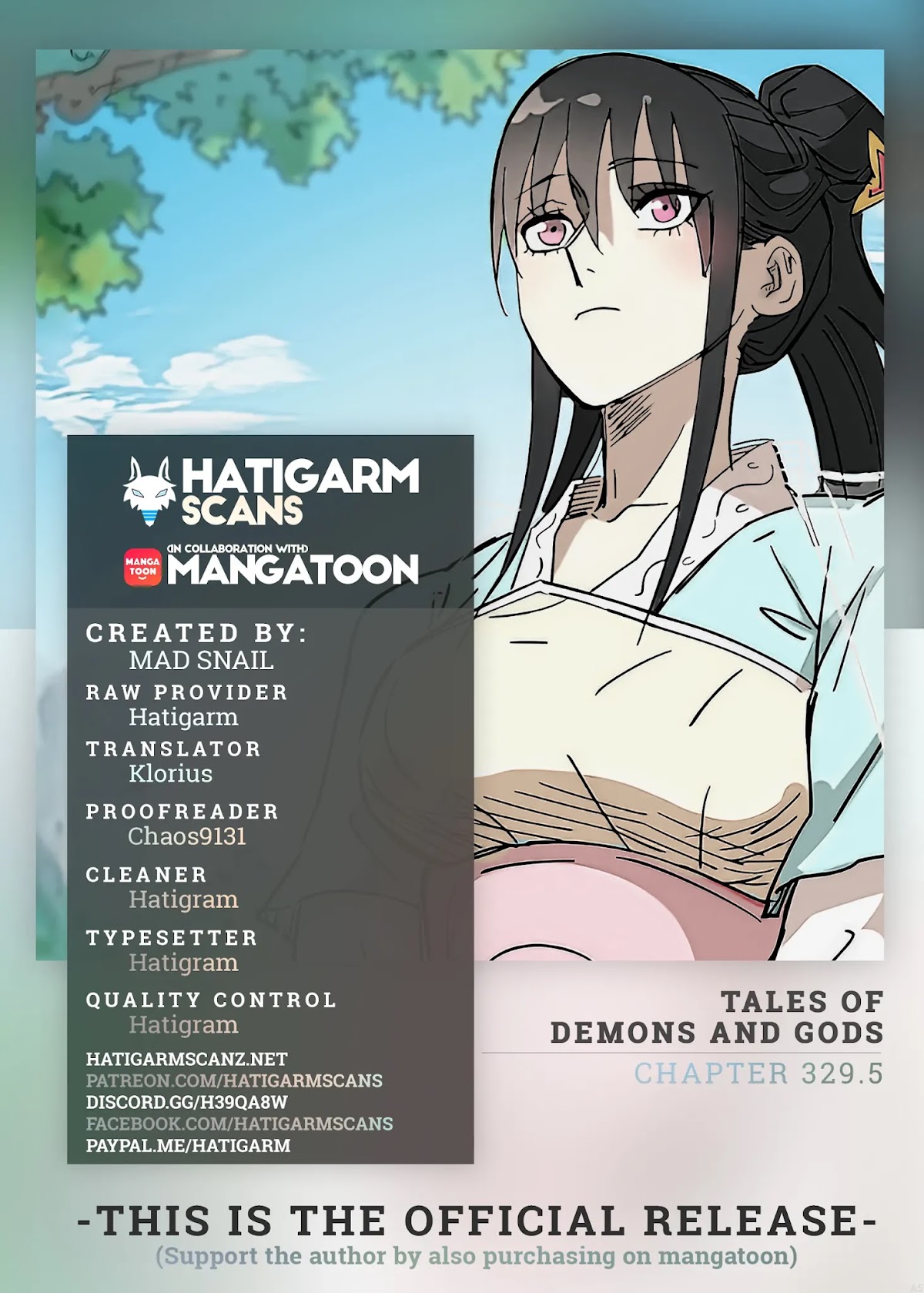 Tales of Demons and Gods Chapter 329.5 page 1 - Chapter 329.5: Reunion with Master (Part 2)