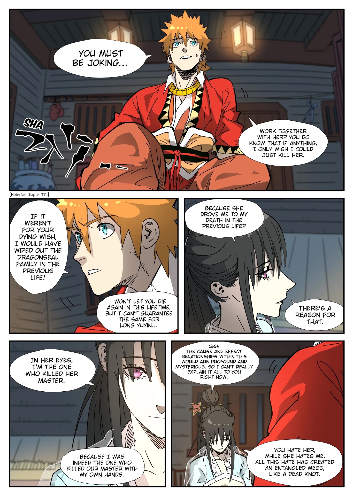 Tales of Demons and Gods Chapter 329.5 page 7 - Chapter 329.5: Reunion with Master (Part 2)