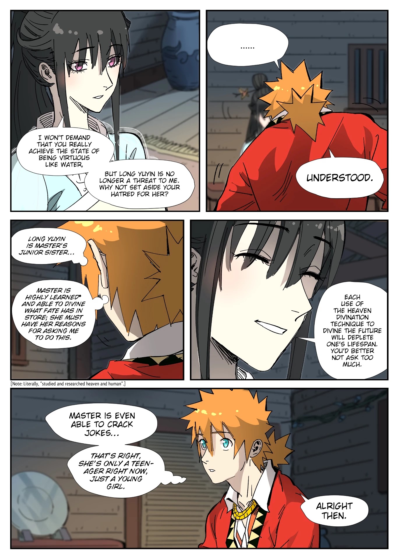 Tales of Demons and Gods Chapter 329.5 page 9 - Chapter 329.5: Reunion with Master (Part 2)