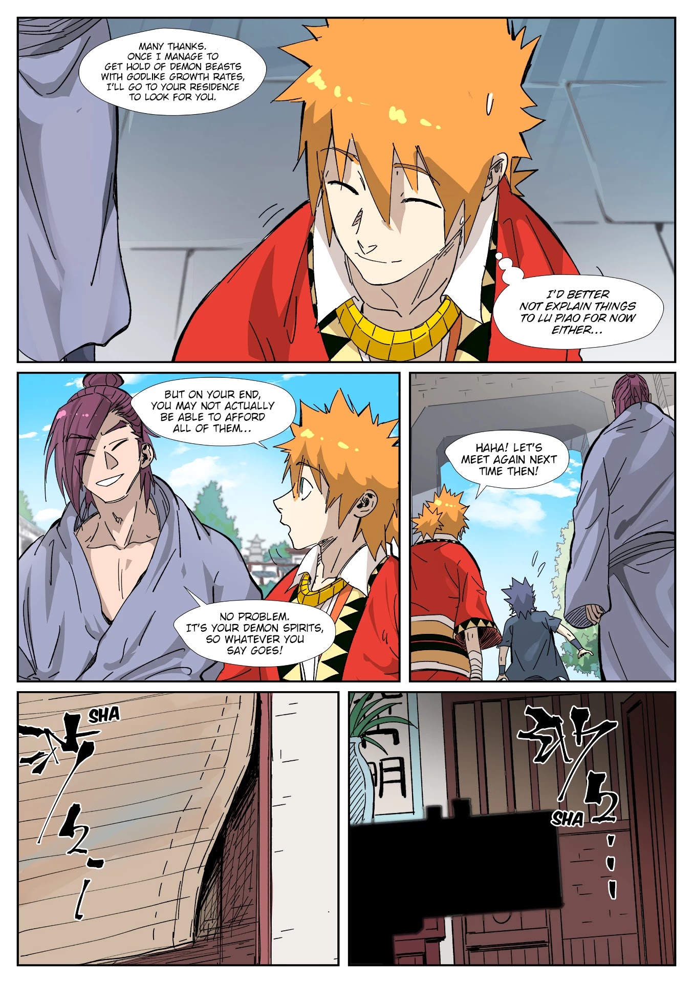 Tales of Demons and Gods Chapter 329 page 3 - Chapter 329: Reunion with Master