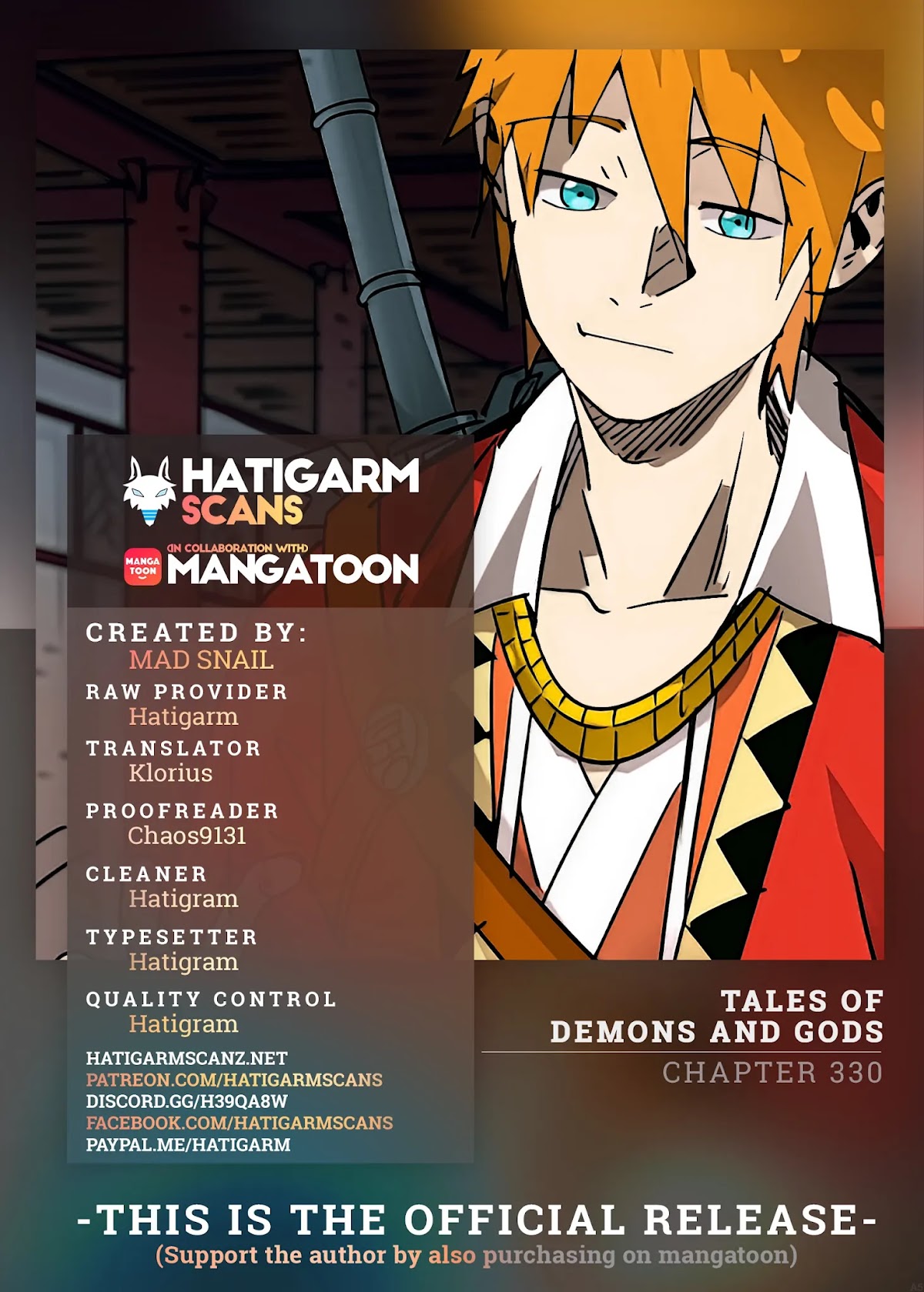 Tales of Demons and Gods Chapter 330 page 1 - Chapter 330: Meeting on a Narrow Road