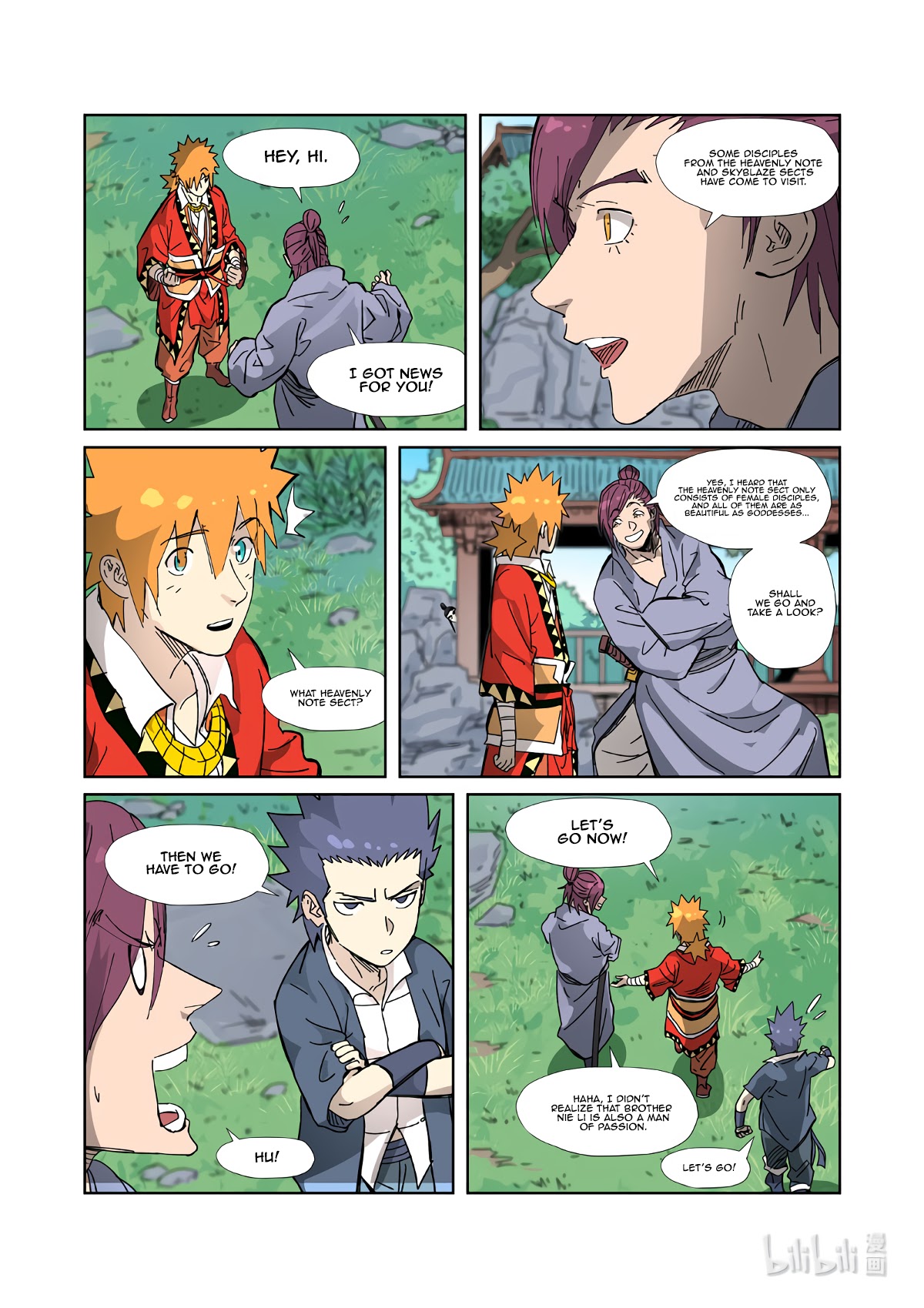 Tales of Demons and Gods Chapter 333.5 page 9 - Chapter 333.5