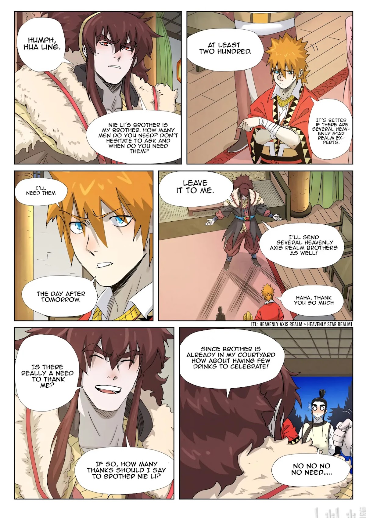 Tales of Demons and Gods Chapter 348.5 page 6 - Chapter 348.5