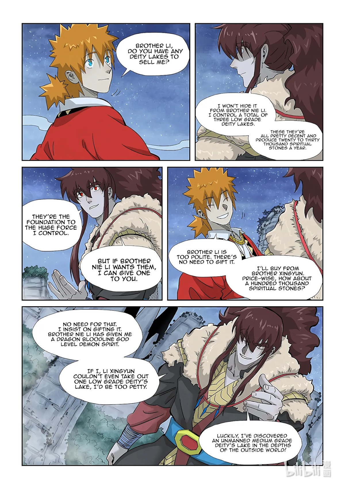 Tales of Demons and Gods Chapter 354.1 page 7 - Chapter 354.1