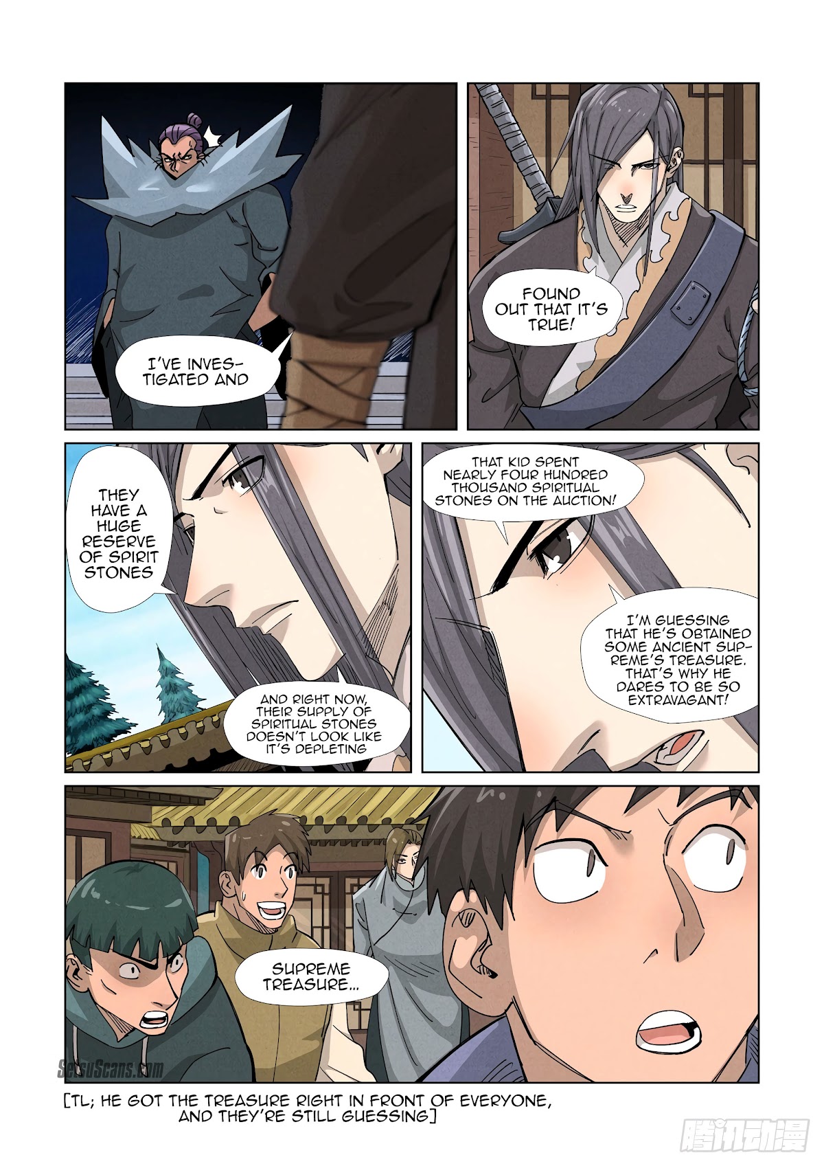 Tales of Demons and Gods Chapter 362.1 page 9 - Chapter 362.1