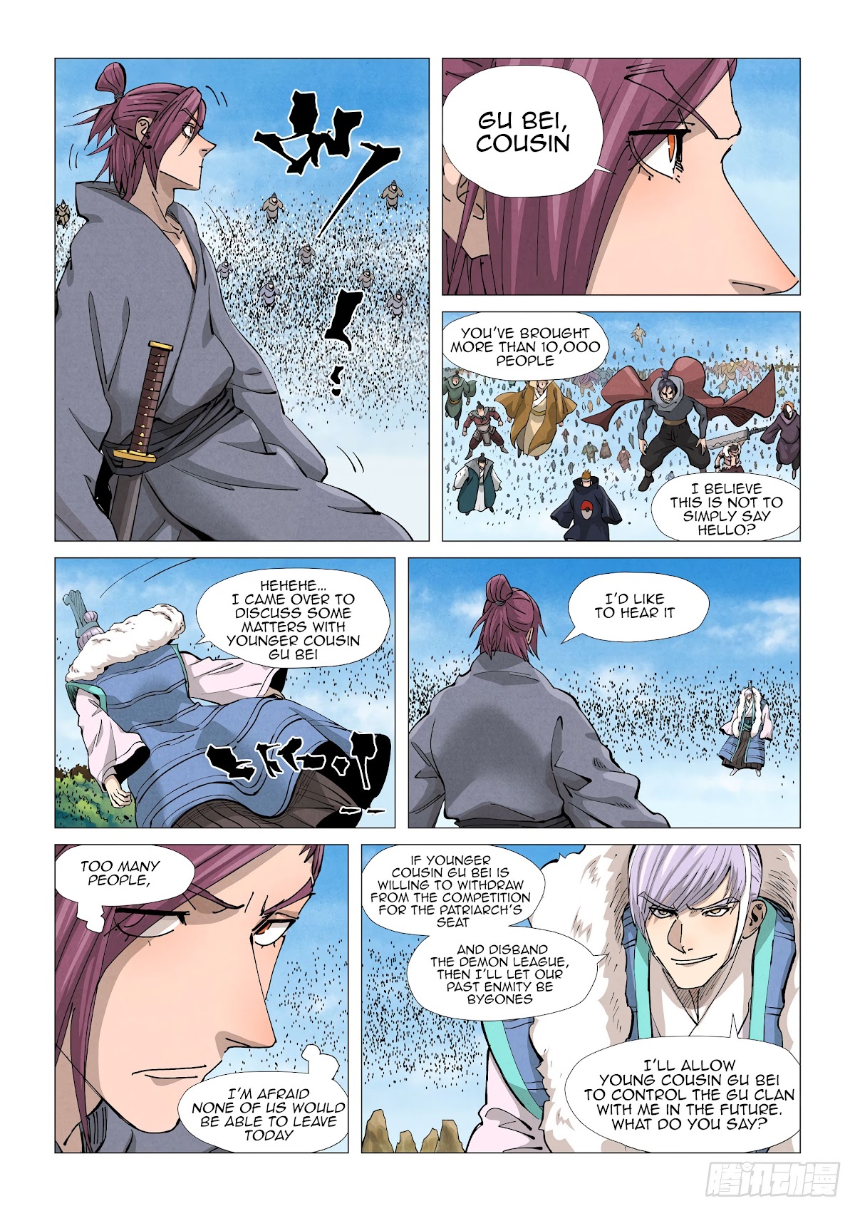 Tales of Demons and Gods Chapter 362.5 page 9 - Chapter 362.5