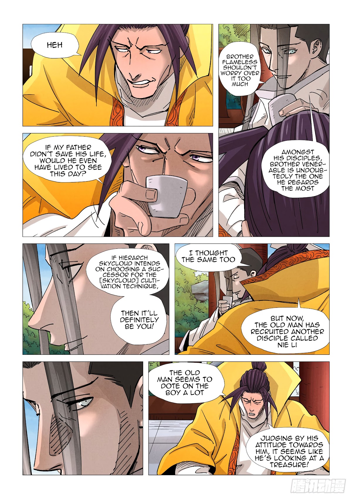Tales of Demons and Gods Chapter 365.5 page 8 - Chapter 365.5