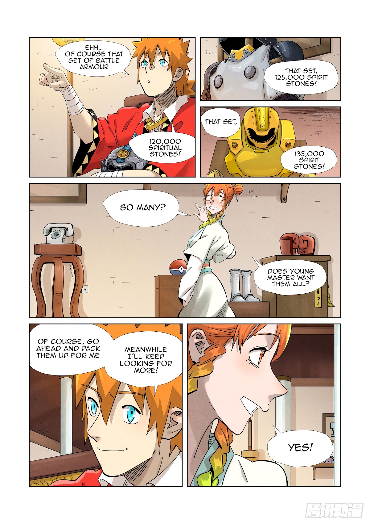 Tales of Demons and Gods Chapter 368.1 page 3 - Chapter 368.1