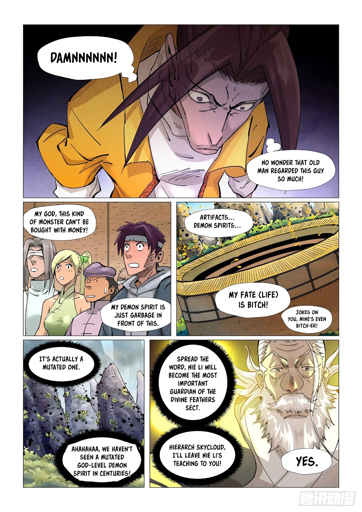 Tales of Demons and Gods Chapter 374.5 page 9 - Chapter 374.5