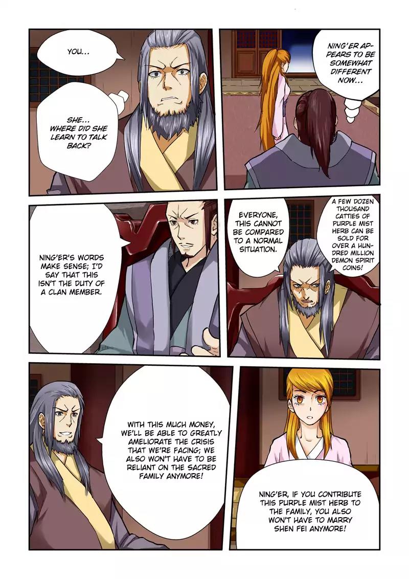 Tales of Demons and Gods Chapter 40 page 3 - Chapter 40: The Whereabouts of the Purple Mist Herb