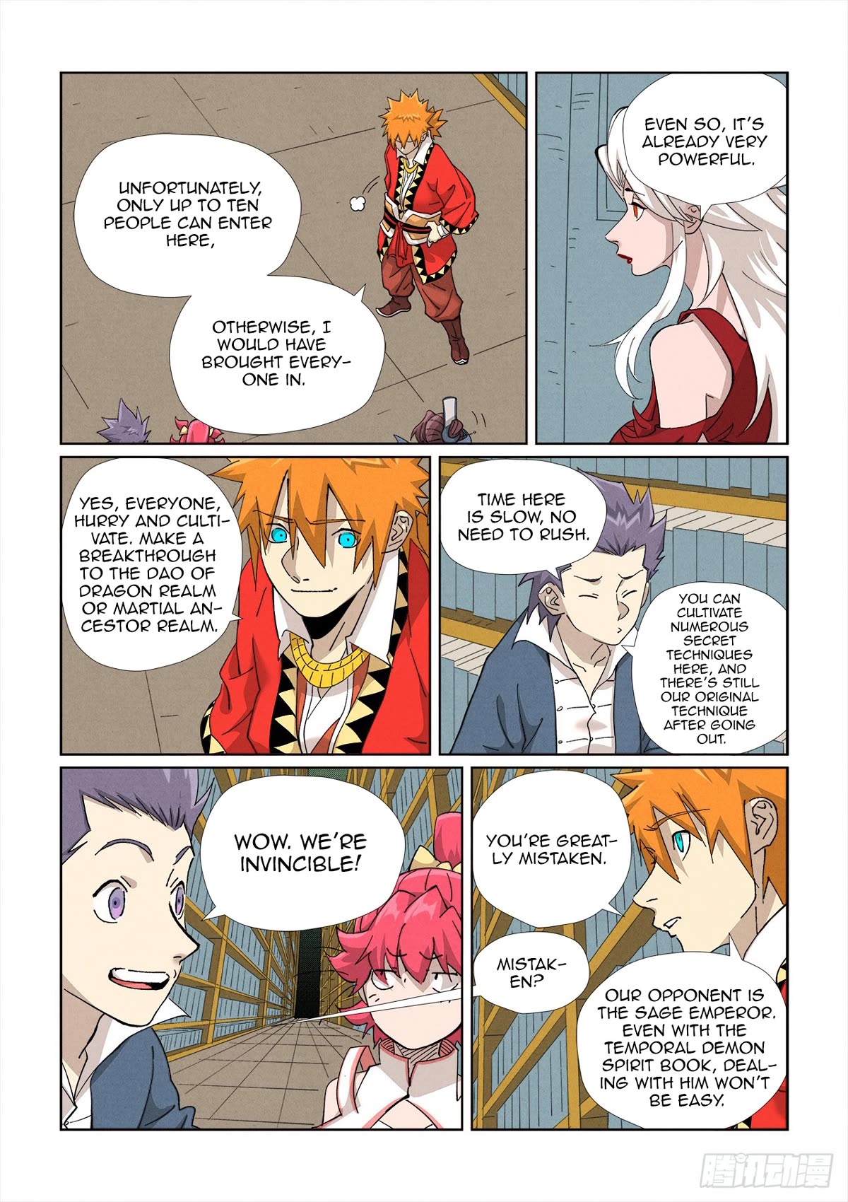 Tales of Demons and Gods Chapter 461.5 page 8 - Chapter 461.5