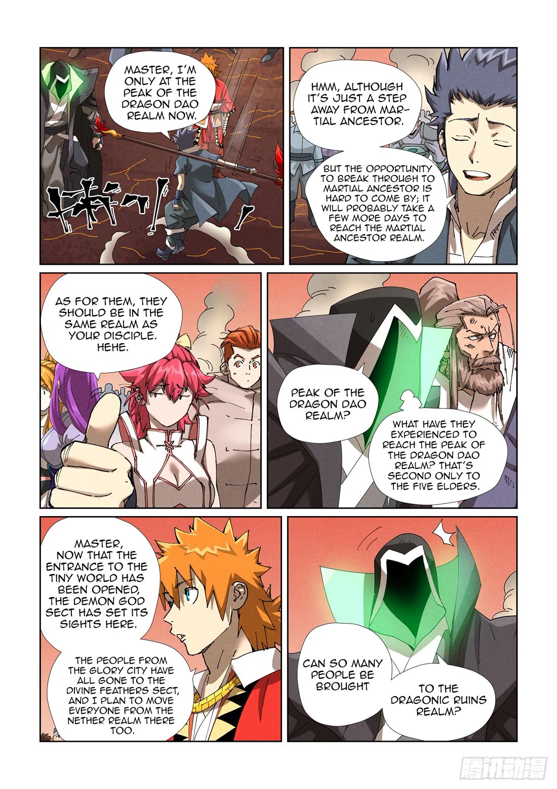 Tales of Demons and Gods Chapter 469.1 page 7 - Chapter 469.1