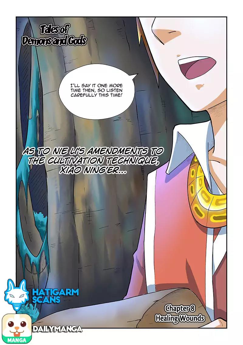 Tales of Demons and Gods Chapter 8 page 1 - Chapter 8: Healing Wounds