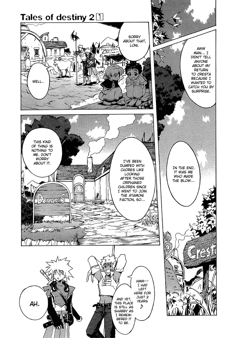Tales of Destiny 2 Chapter 1 page 13 - Chapter 1: Fated Encounter