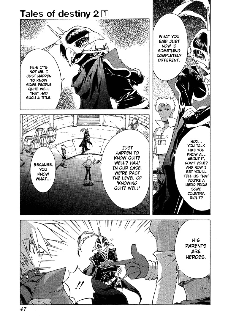 Tales of Destiny 2 Chapter 2 page 14 - Chapter 2: Masked Swordsman