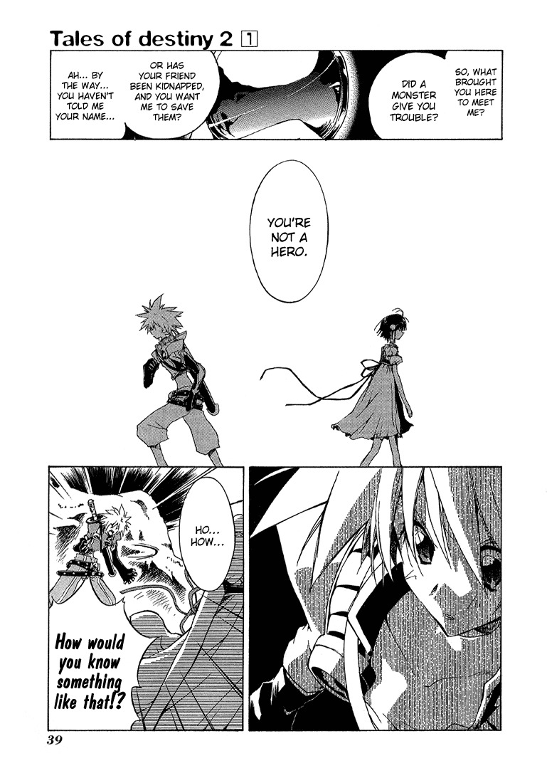Tales of Destiny 2 Chapter 2 page 6 - Chapter 2: Masked Swordsman