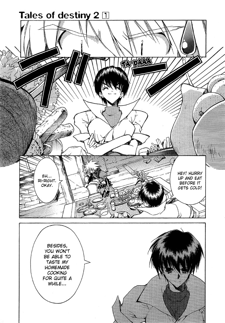 Tales of Destiny 2 Chapter 3 page 4 - Chapter 3: Signal of a Journey