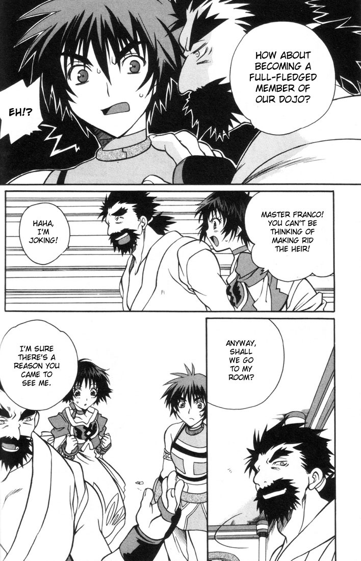 Tales of Eternia Chapter 4 page 27 - Chapter 4: Fierce Fight! Regulus Dojo