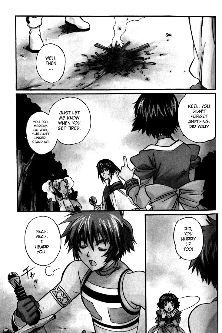 Tales of Eternia Chapter 7 page 1 - Chapter 7: Nostos Cave