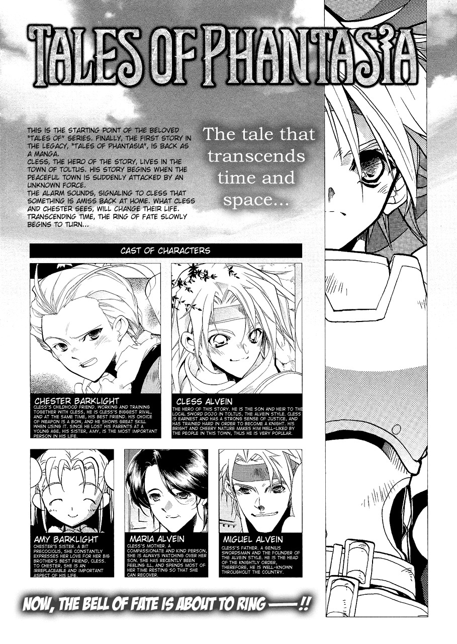 Tales of Phantasia Chapter 1 page 1 - Chapter 1: The Village of Toltus
