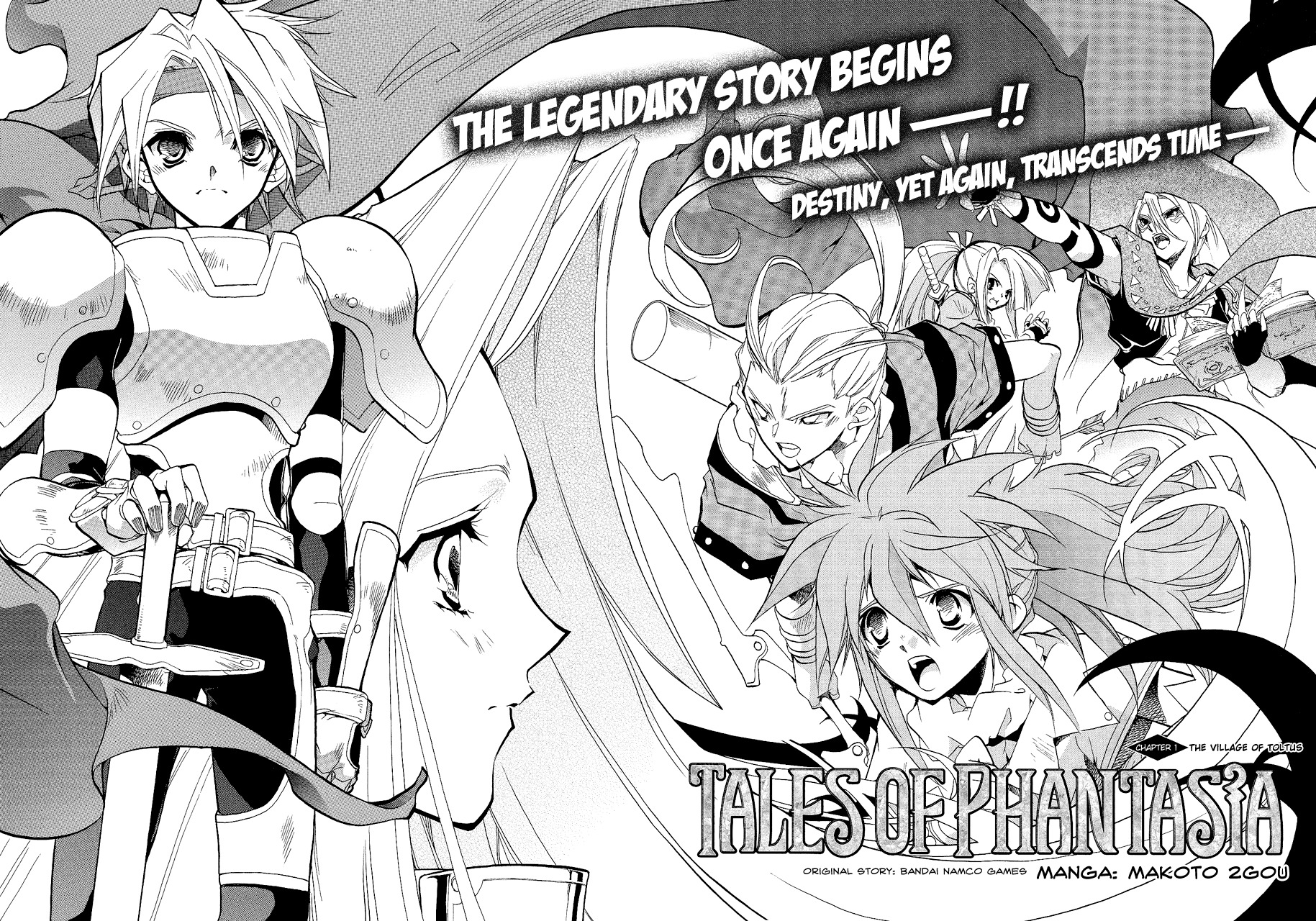 Tales of Phantasia Chapter 1 page 4 - Chapter 1: The Village of Toltus