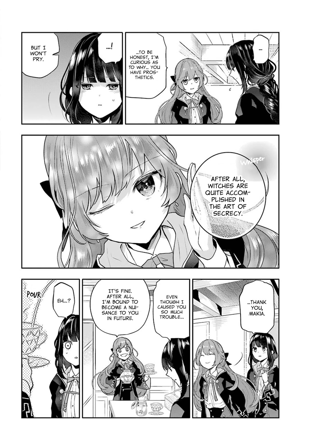 Tales of Reincarnation in Maydare - The World's Worst Witch Chapter 6 page 34 - Chapter 6