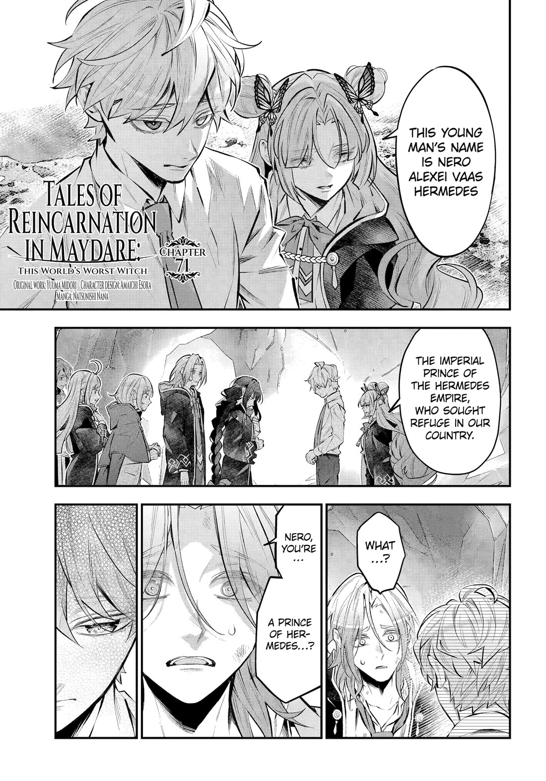 Tales of Reincarnation in Maydare - The World's Worst Witch Chapter 71 page 1 - Chapter 71