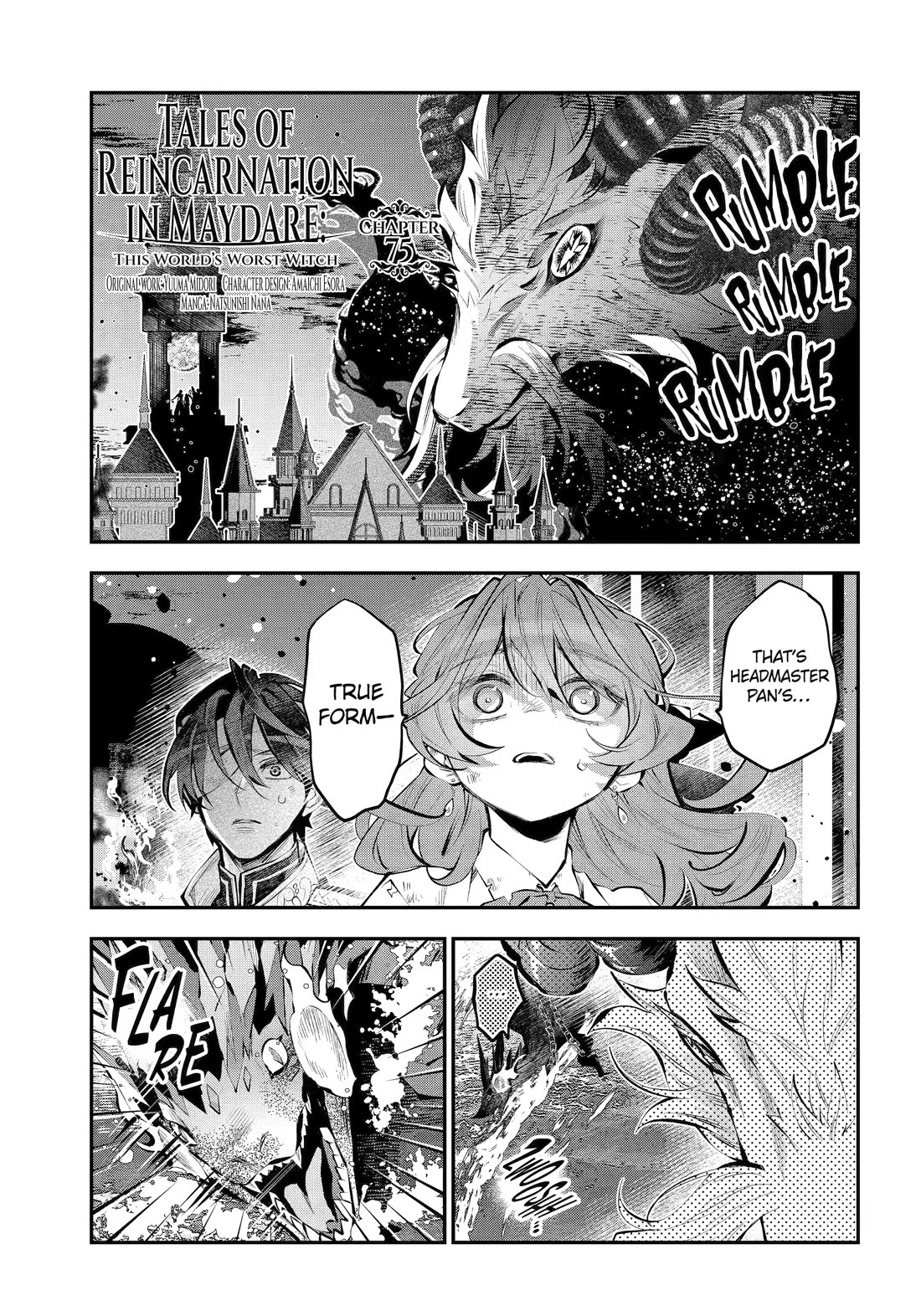 Tales of Reincarnation in Maydare - The World's Worst Witch Chapter 75 page 1 - Chapter 75