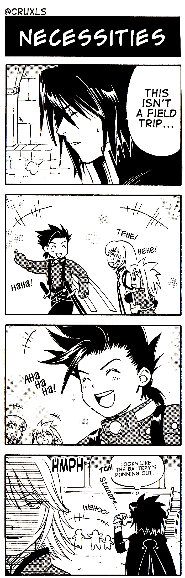 Tales of Symphonia 4koma Kings Chapter 13 page 1 - Chapter 13: Necessities