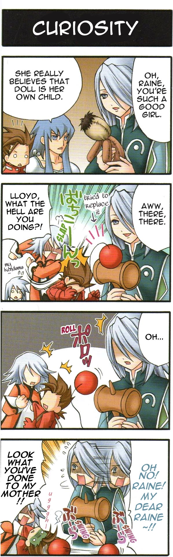 Tales of Symphonia 4koma Kings Chapter 24 page 1 - Chapter 24: Curiosity
