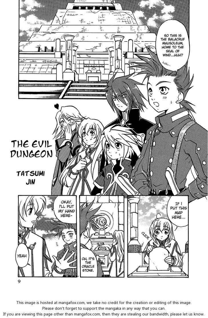 Tales of Symphonia BC Anthology Collection Chapter 1 page 13 - Chapter 1 : The Evil Dungeon