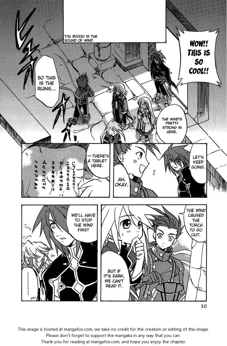 Tales of Symphonia BC Anthology Collection Chapter 1 page 14 - Chapter 1 : The Evil Dungeon