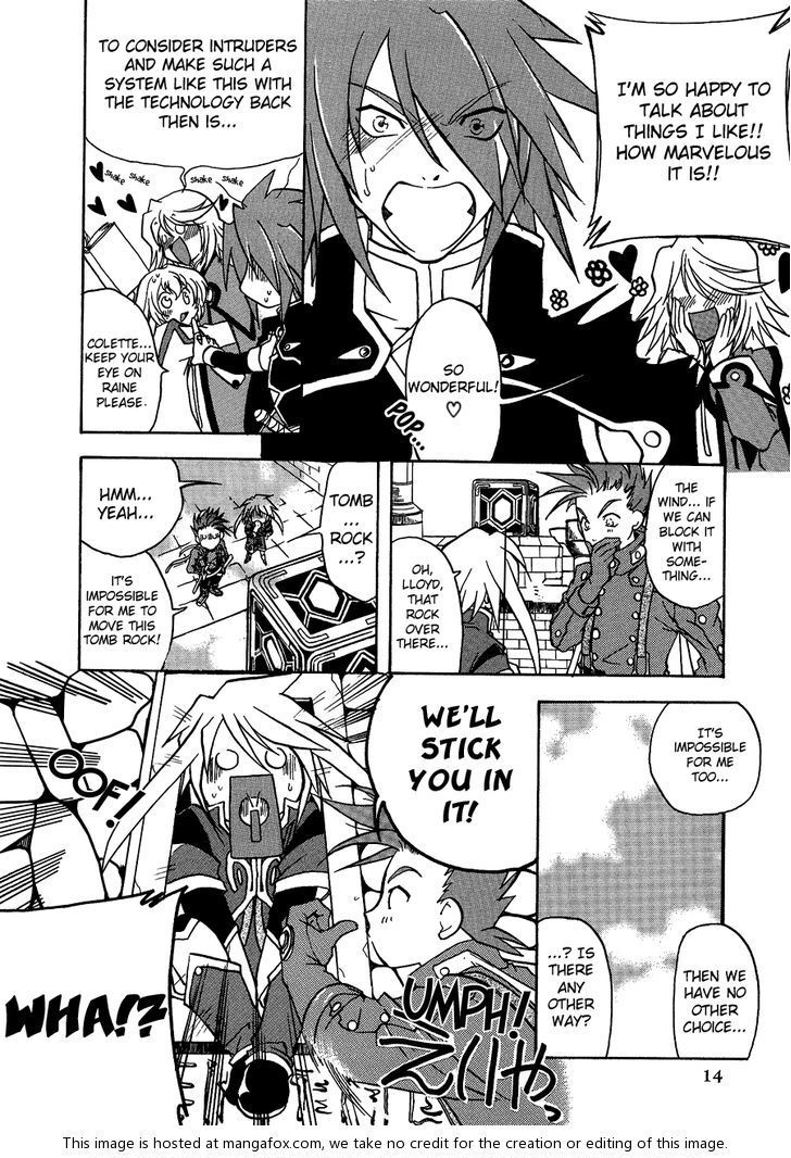 Tales of Symphonia BC Anthology Collection Chapter 1 page 18 - Chapter 1 : The Evil Dungeon