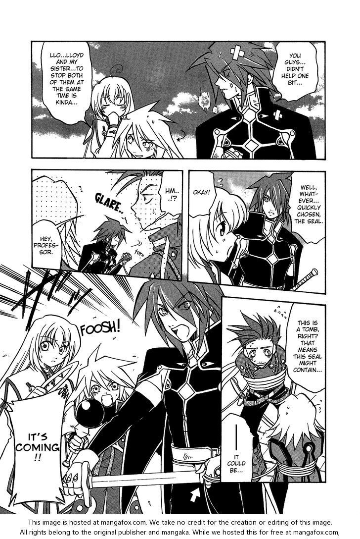 Tales of Symphonia BC Anthology Collection Chapter 1 page 21 - Chapter 1 : The Evil Dungeon