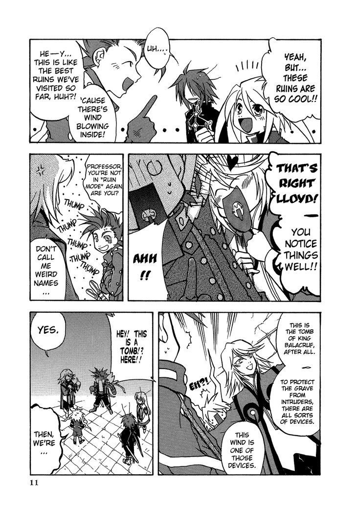 Tales of Symphonia Comic Anthology Chapter 1 page 15 - Chapter 1 : The Evil Dungeon, by TATSUMI Jin