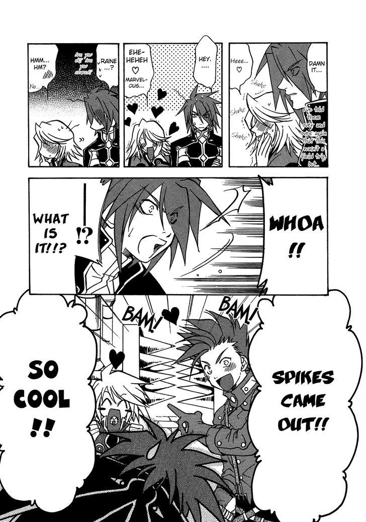 Tales of Symphonia Comic Anthology Chapter 1 page 17 - Chapter 1 : The Evil Dungeon, by TATSUMI Jin