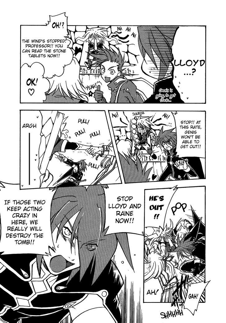 Tales of Symphonia Comic Anthology Chapter 1 page 19 - Chapter 1 : The Evil Dungeon, by TATSUMI Jin