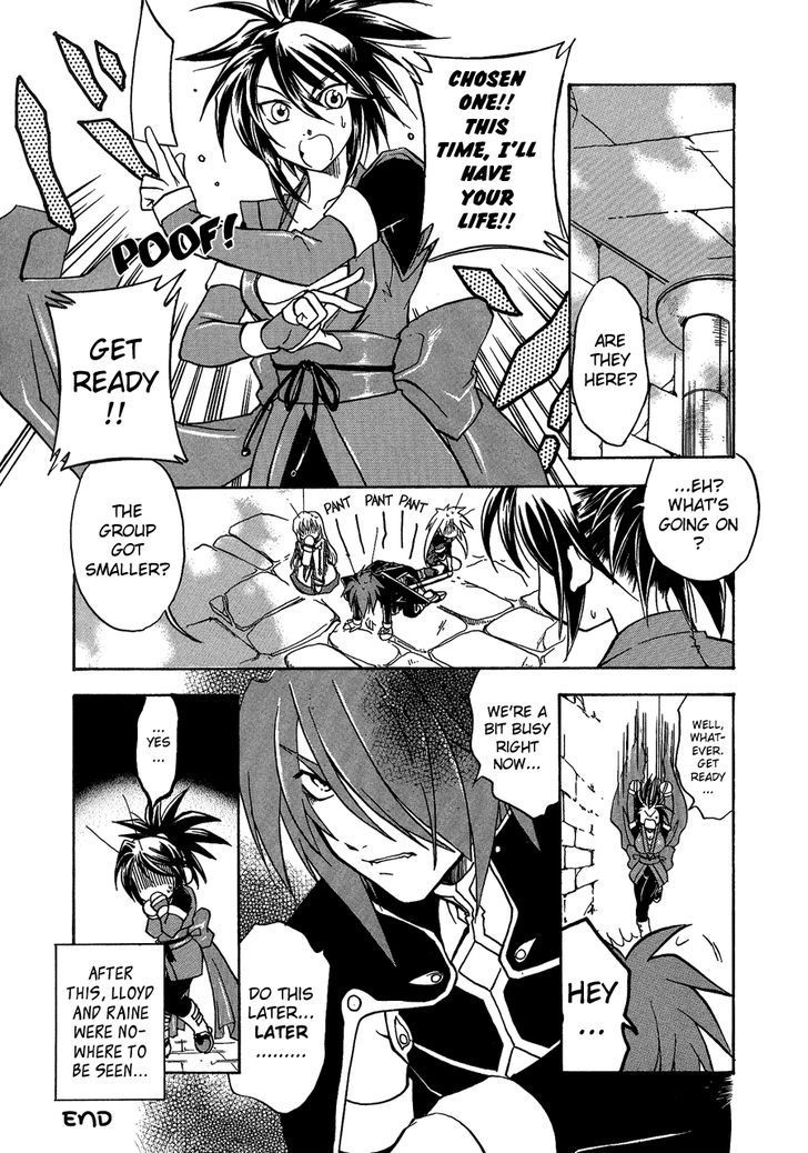 Tales of Symphonia Comic Anthology Chapter 1 page 24 - Chapter 1 : The Evil Dungeon, by TATSUMI Jin