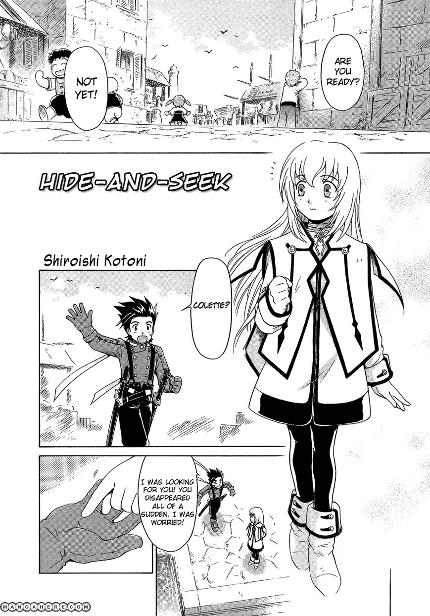 Tales of Symphonia Comic Anthology Chapter 2 page 14 - Chapter 2 : Hide and Seek, by SHIROISHI Kotoni