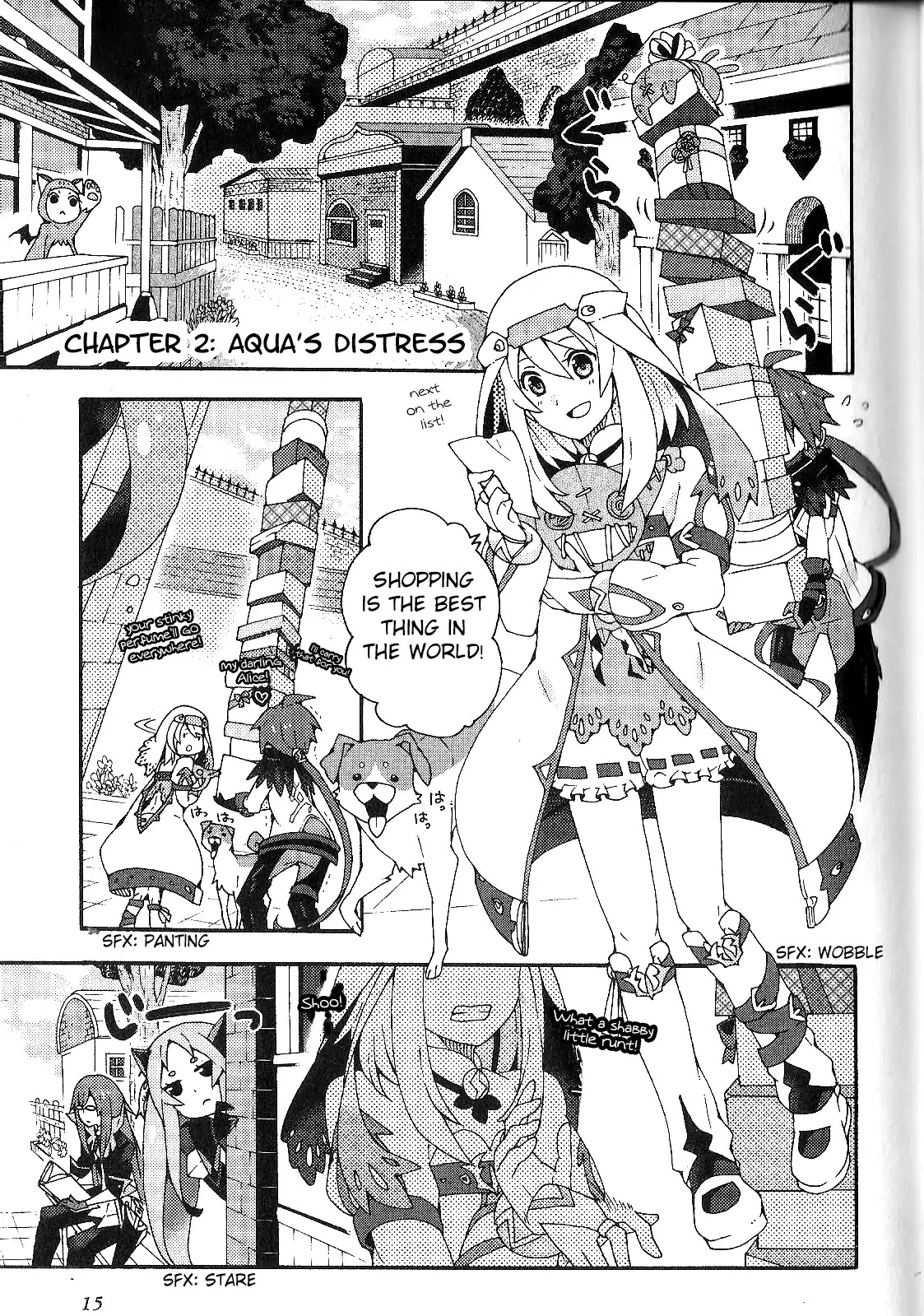 Tales of Symphonia - Ratatosk no Kishi - Assort! Chapter 2 page 1 - Chapter 2: Aqua's Distress