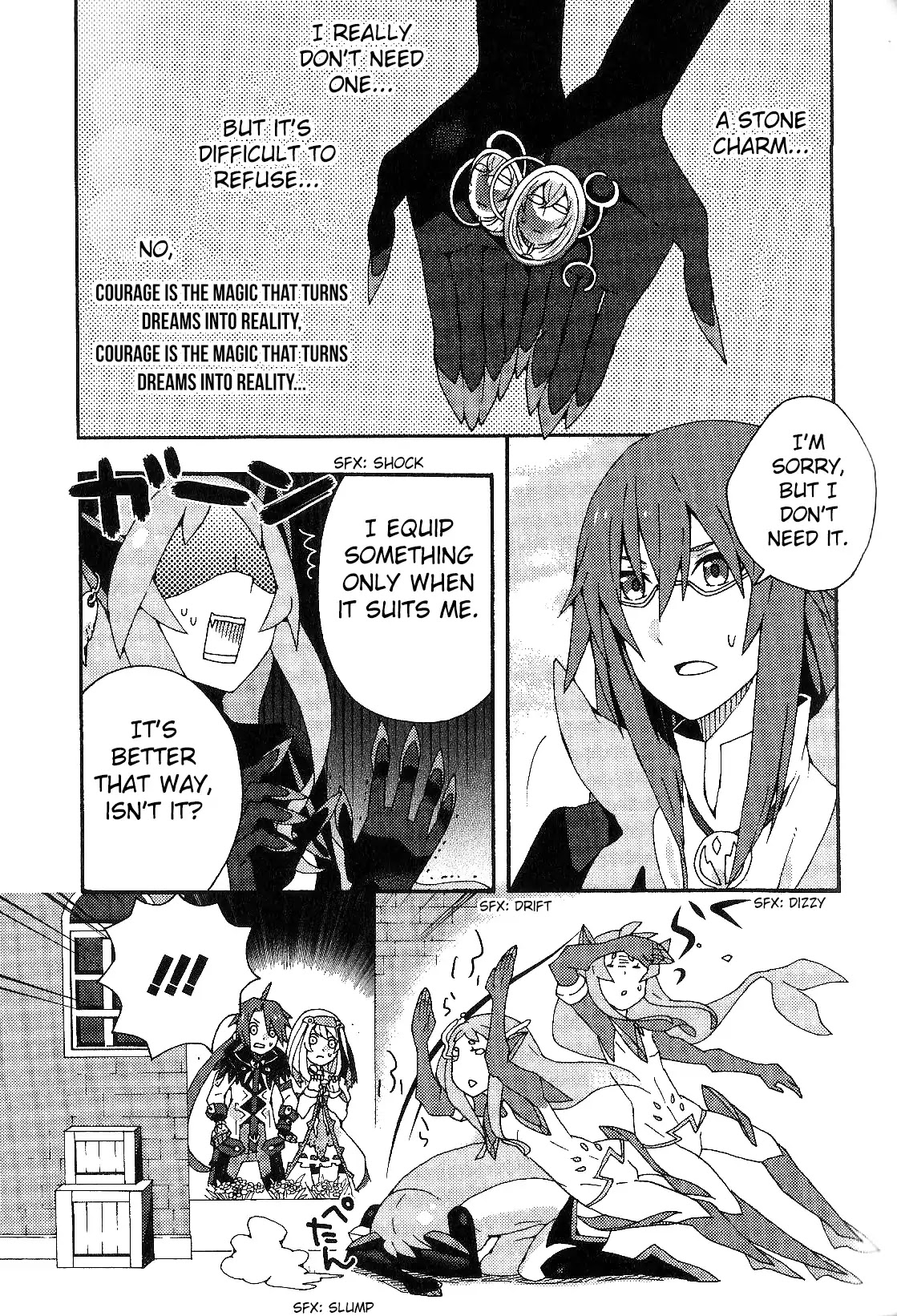 Tales of Symphonia - Ratatosk no Kishi - Assort! Chapter 2 page 13 - Chapter 2: Aqua's Distress