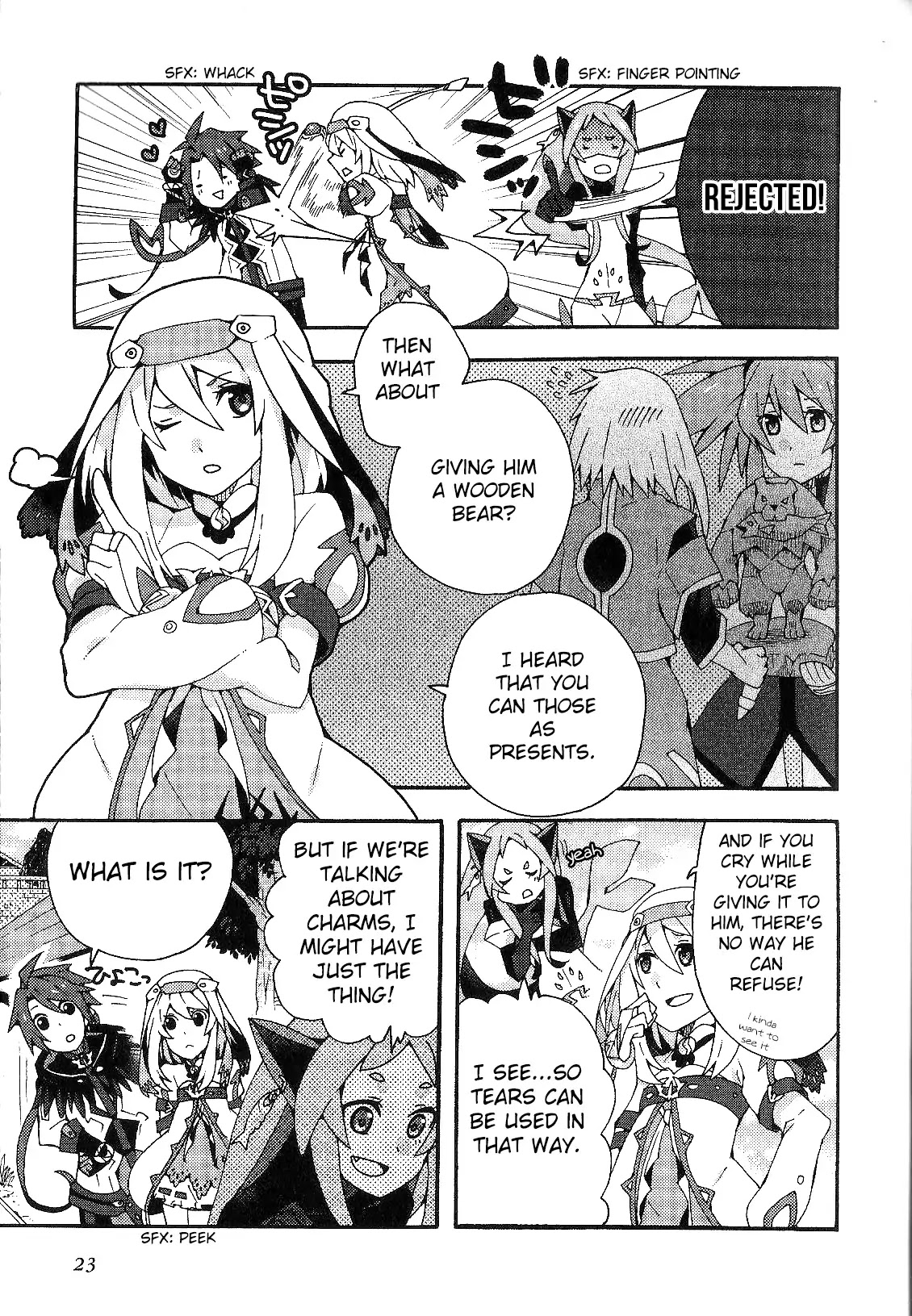 Tales of Symphonia - Ratatosk no Kishi - Assort! Chapter 2 page 9 - Chapter 2: Aqua's Distress