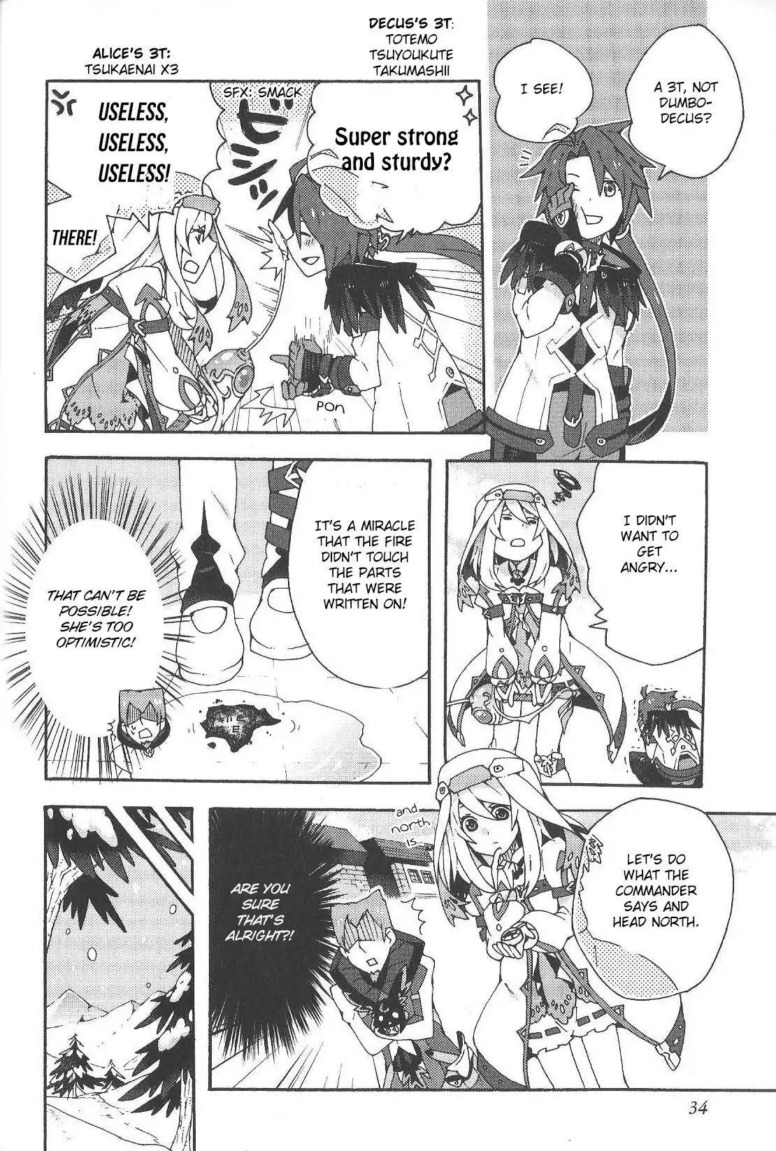 Tales of Symphonia - Ratatosk no Kishi - Assort! Chapter 3 page 4 - Chapter 3: Hawk Doesn't Have It Good