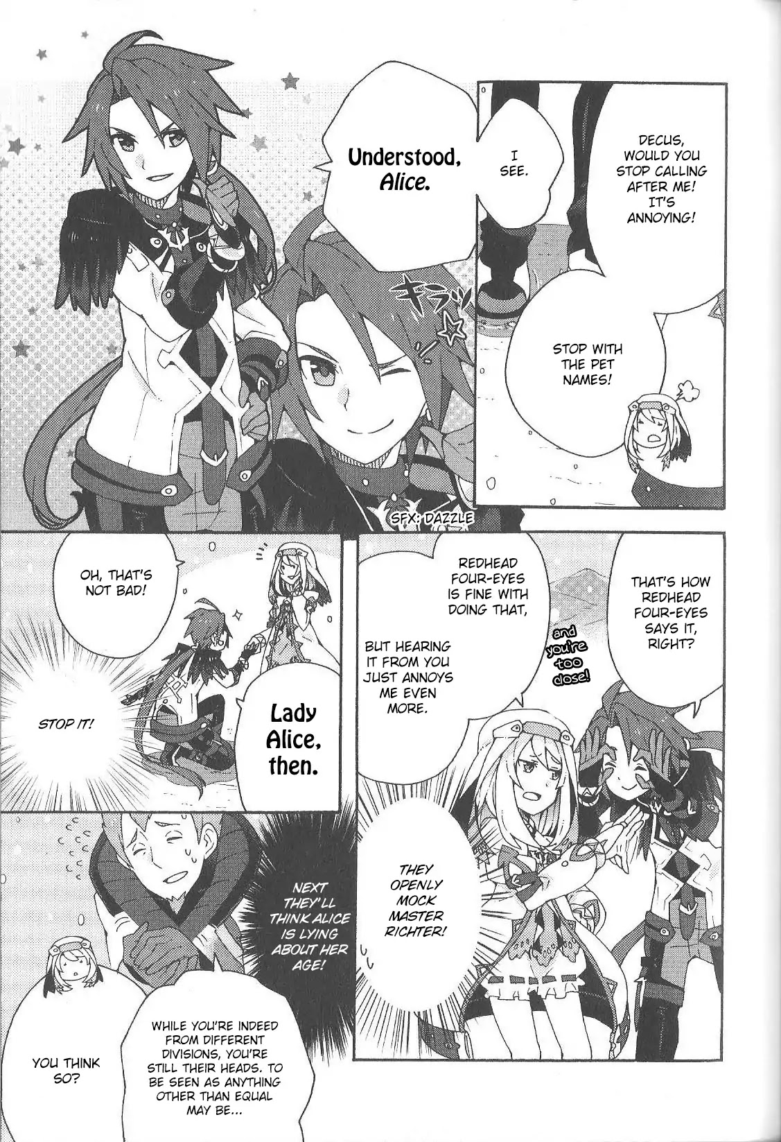 Tales of Symphonia - Ratatosk no Kishi - Assort! Chapter 3 page 7 - Chapter 3: Hawk Doesn't Have It Good