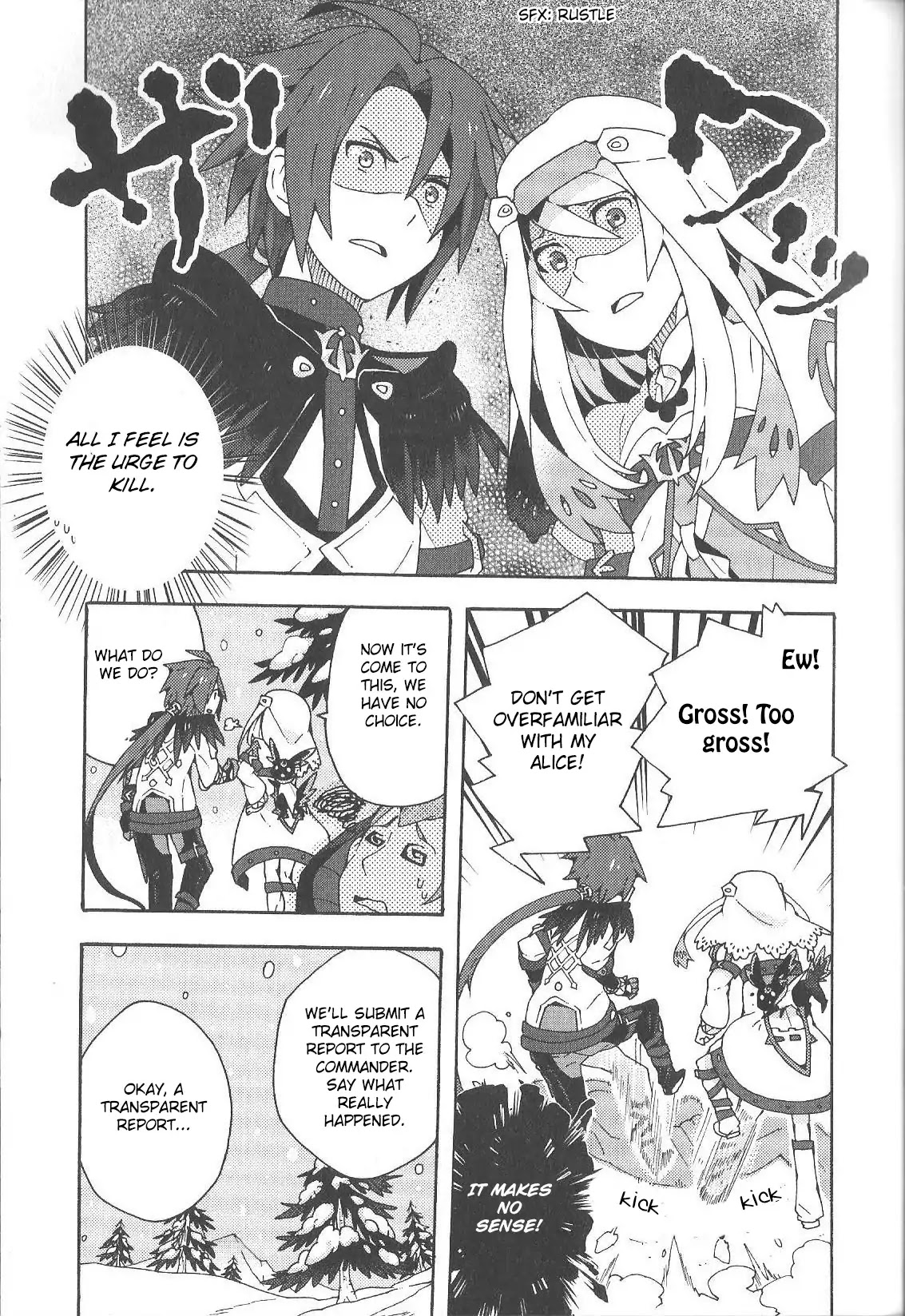 Tales of Symphonia - Ratatosk no Kishi - Assort! Chapter 3 page 9 - Chapter 3: Hawk Doesn't Have It Good