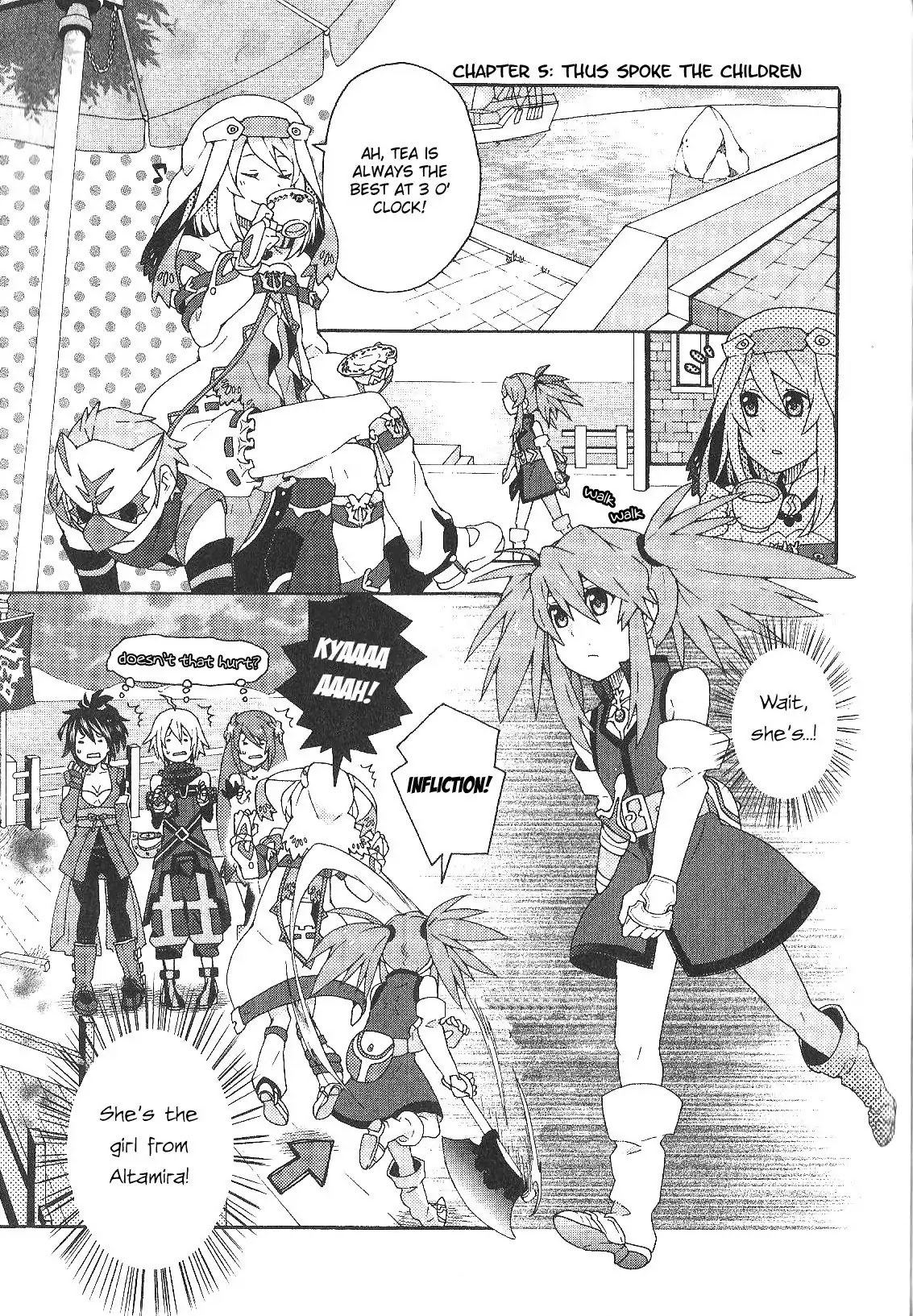 Tales of Symphonia - Ratatosk no Kishi - Assort! Chapter 5 page 1 - Chapter 5: Thus Spoke the Children