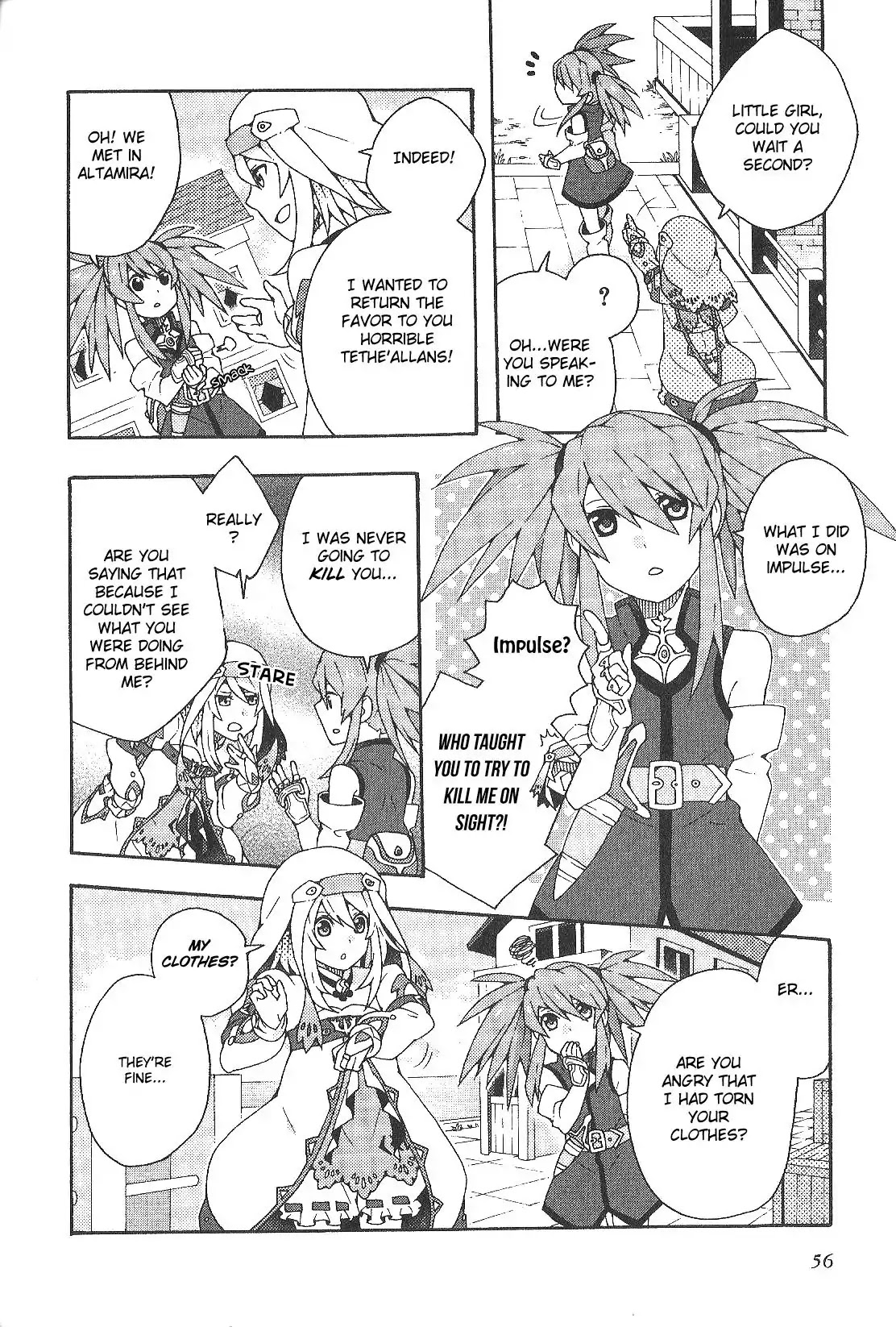 Tales of Symphonia - Ratatosk no Kishi - Assort! Chapter 5 page 2 - Chapter 5: Thus Spoke the Children
